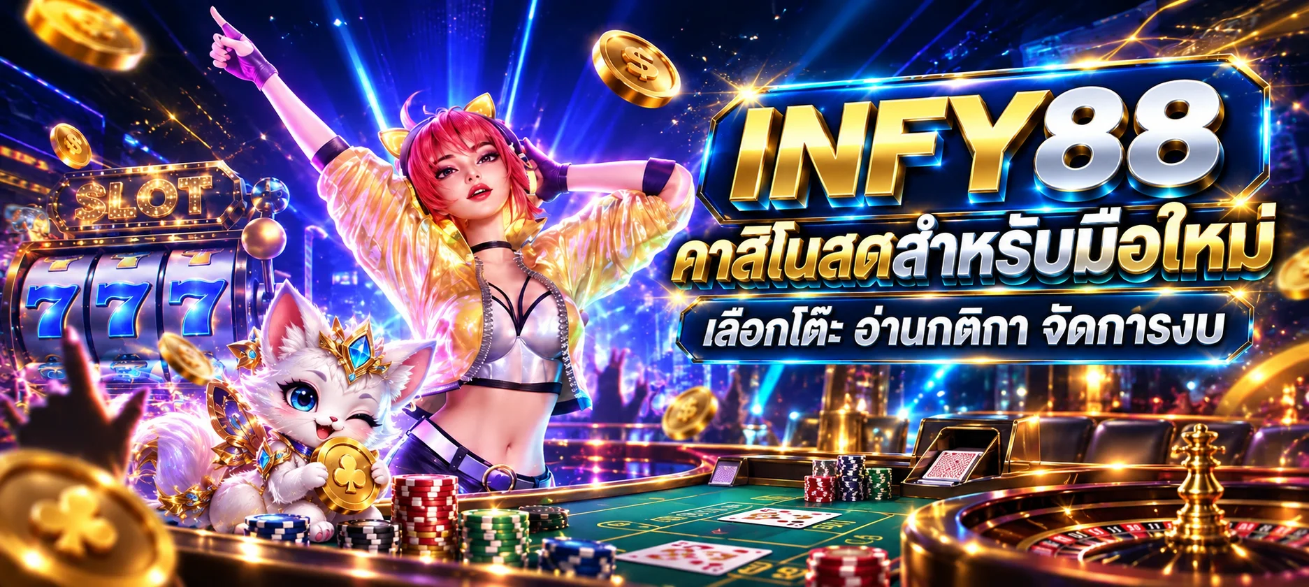 INFY88 คาสิโนสด คู่มือเลือกโต๊ะสำหรับมือใหม่